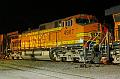 BNSF 4967 Dash 9-44CW at Night